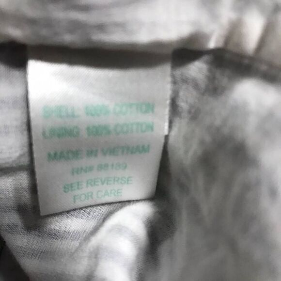 Lilly Pulitzer Blue Striped Long Sleeve Shirt Dress Size 4 - Picture 10 of 10